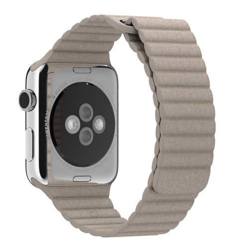 Ремешок 38/42mm Leather Loop Stone для Apple Watch