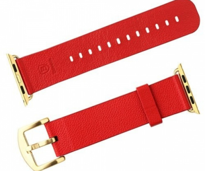 Ремешок Baseus Series Men watchband 42mm For Apple Watch Red