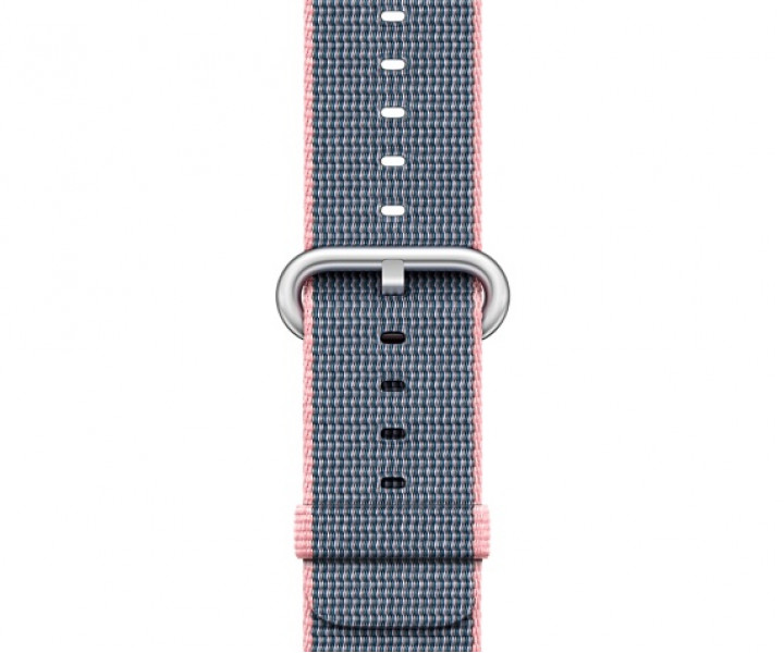 Ремешок 38/42mm Light Pink/Midnight Blue Woven Nylon