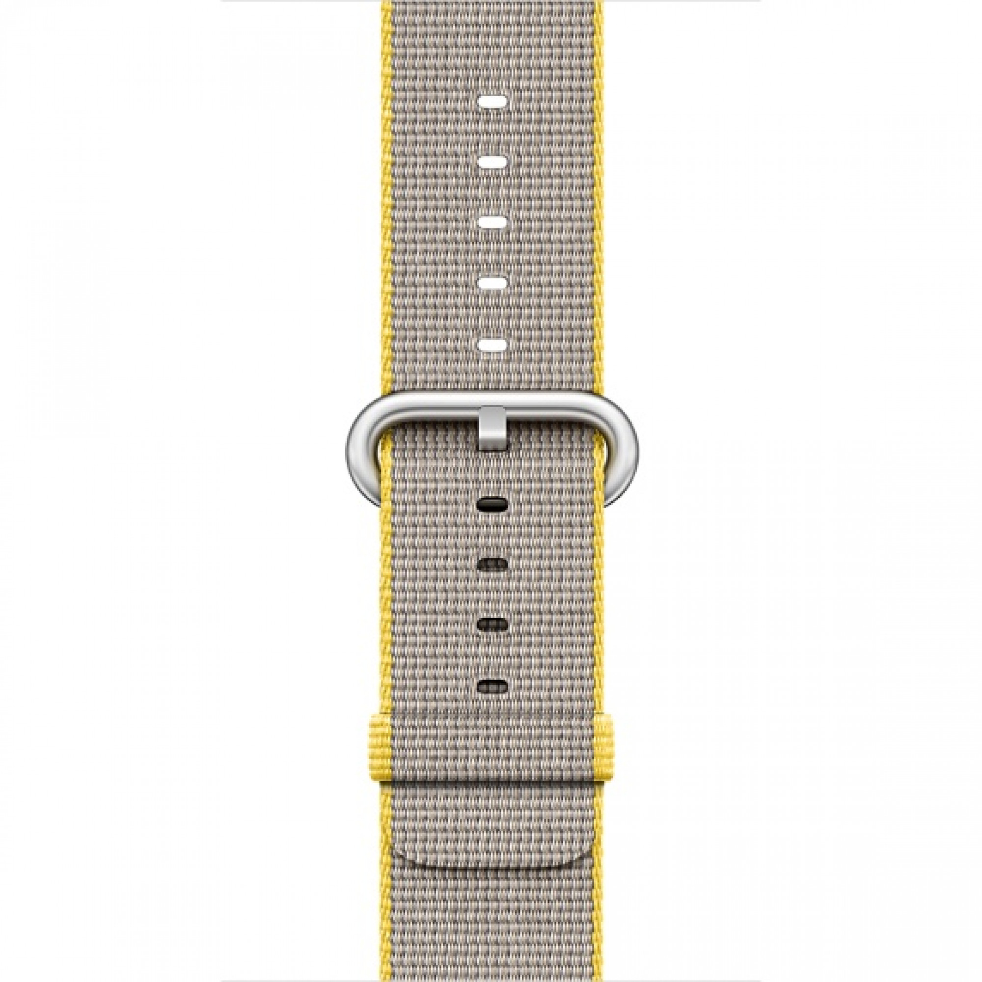 Ремешок 38/42mm Yellow/Light Gray Woven Nylon