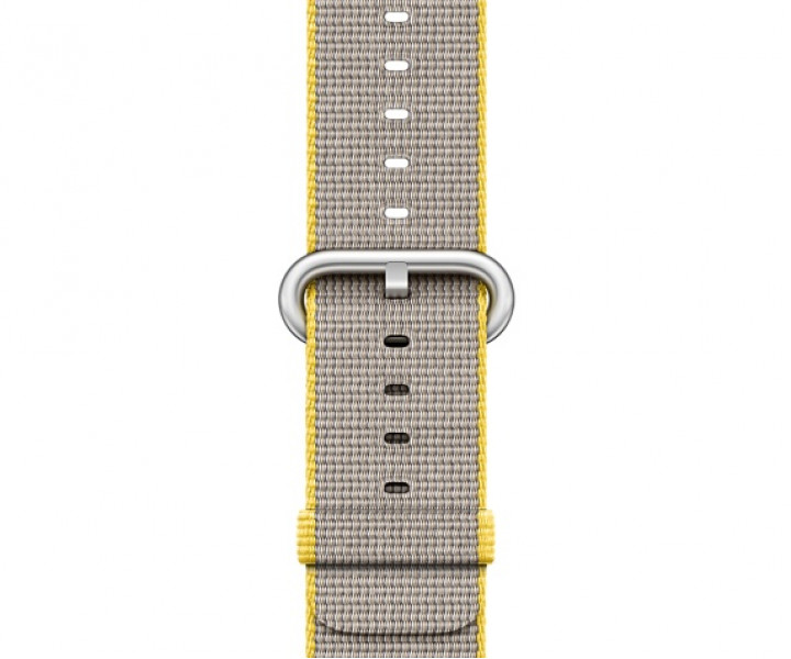 Ремешок 38/42mm Yellow/Light Gray Woven Nylon