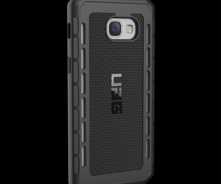 Чохол Urban Armor Gear Galaxy A5 (2017) Outback Case-Black