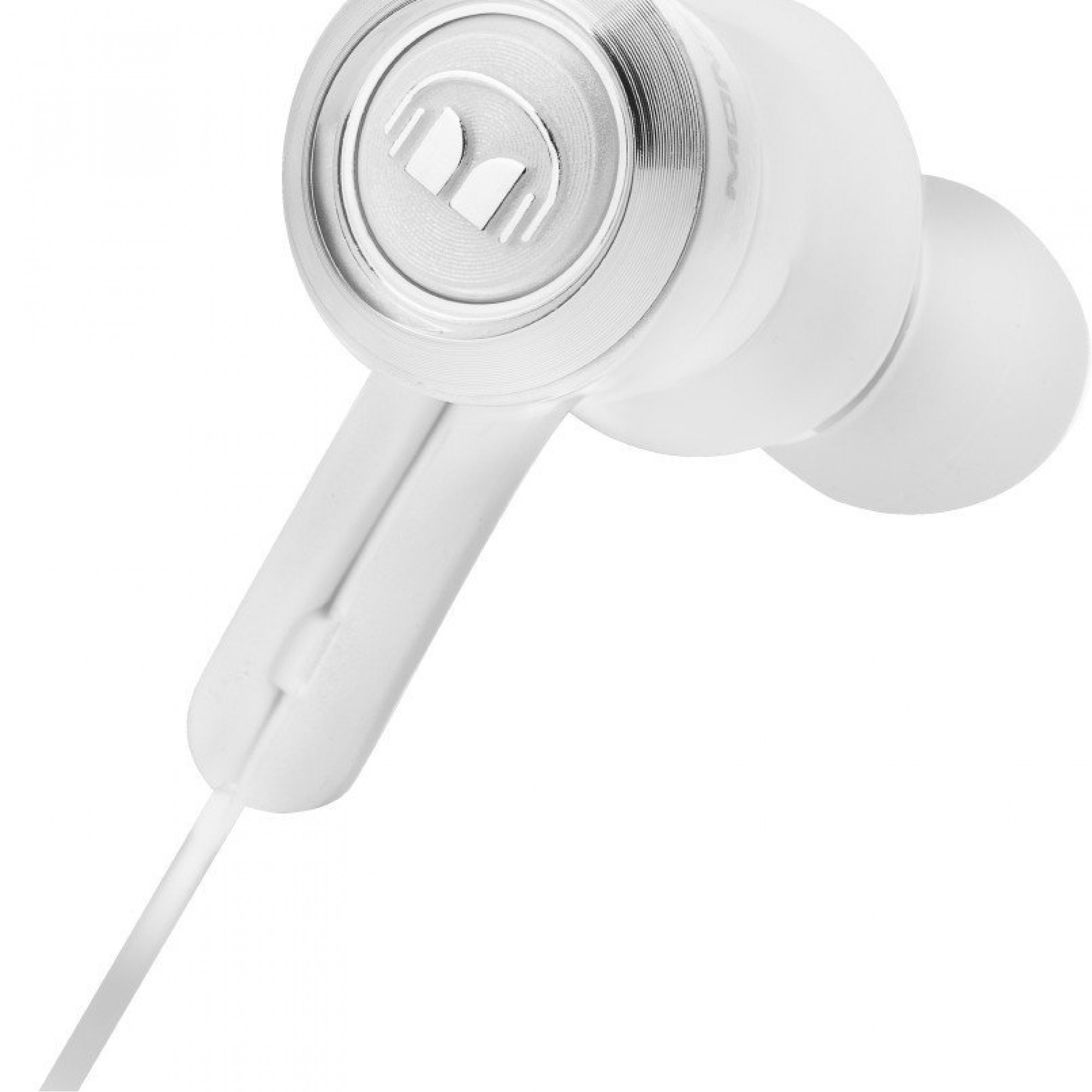 Наушники Monster® Clarity HD™ In-Ear Wireless Bluetooth White and Chrome