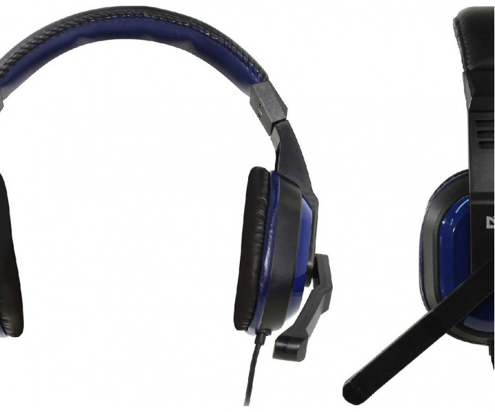 Наушники Defender Warhead G-190 Black/Blue
