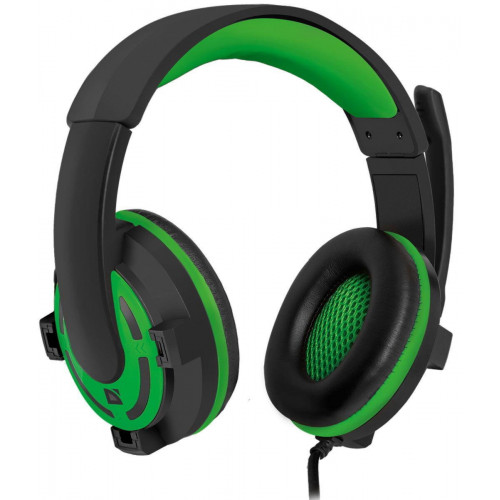 Наушники Defender Warhead G-300 Black/Green