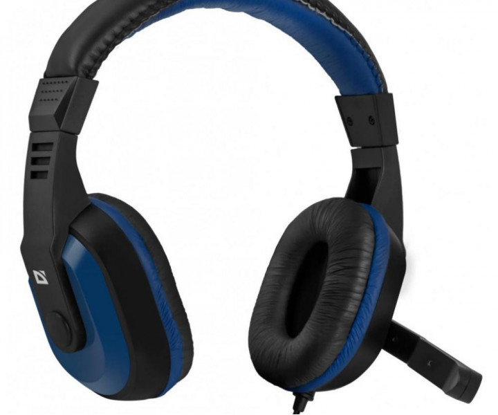 Наушники Defender Warhead G-190 Black/Blue