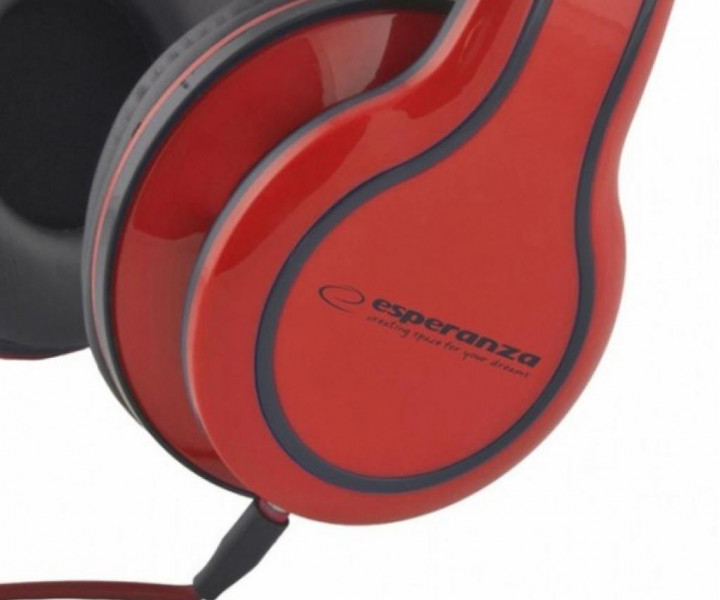 Наушники Esperanza EH136R Red