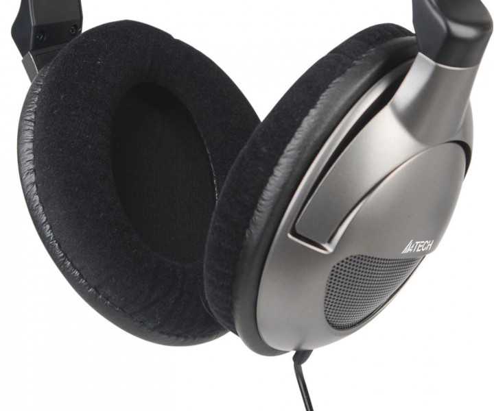 Гарнитура A4Tech HS-800 Black, 2 x Mini jack (3.5 мм), накладные, кабель 2 м, превосходное качество 