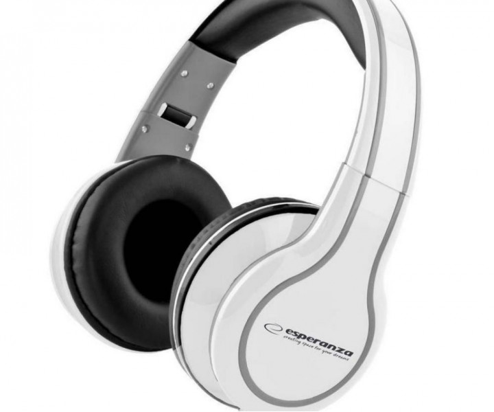 Навушники Esperanza EH136W White / Black