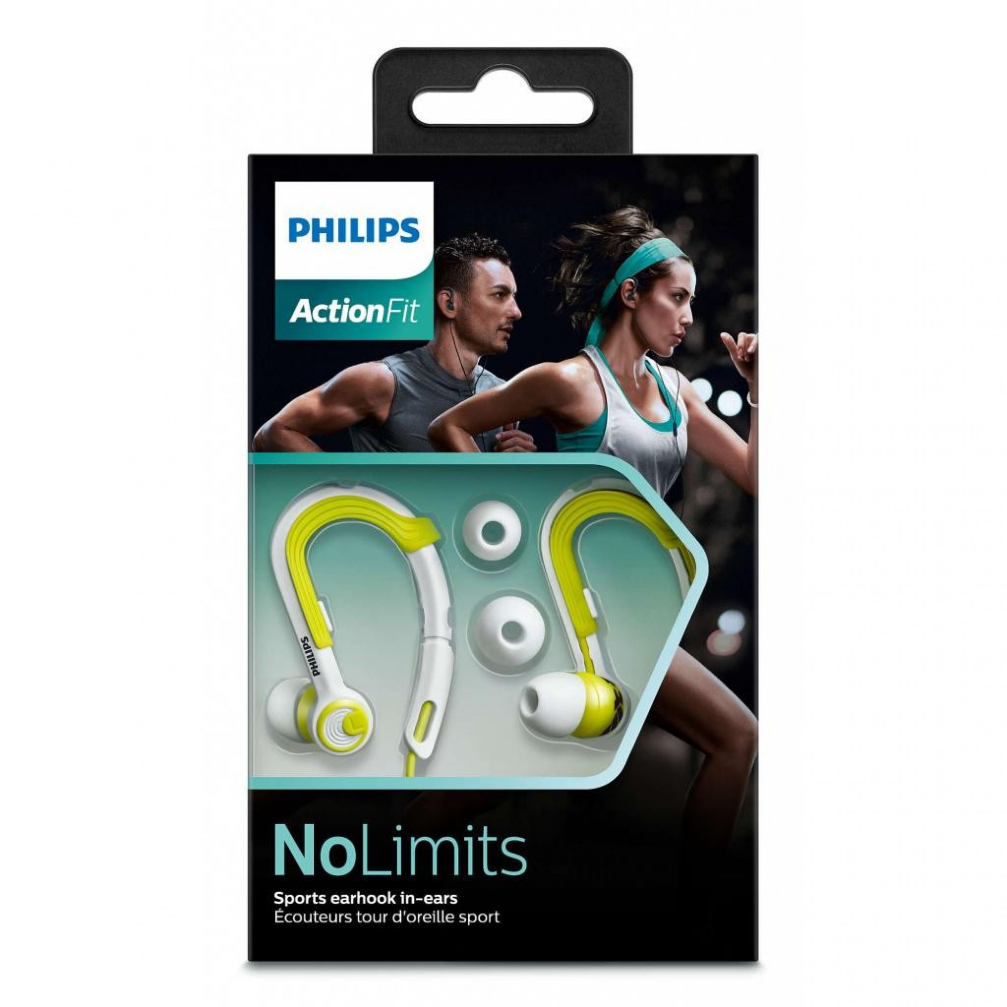 Наушники Philips ActionFit SHQ3400LF/00 Lemon-Frost