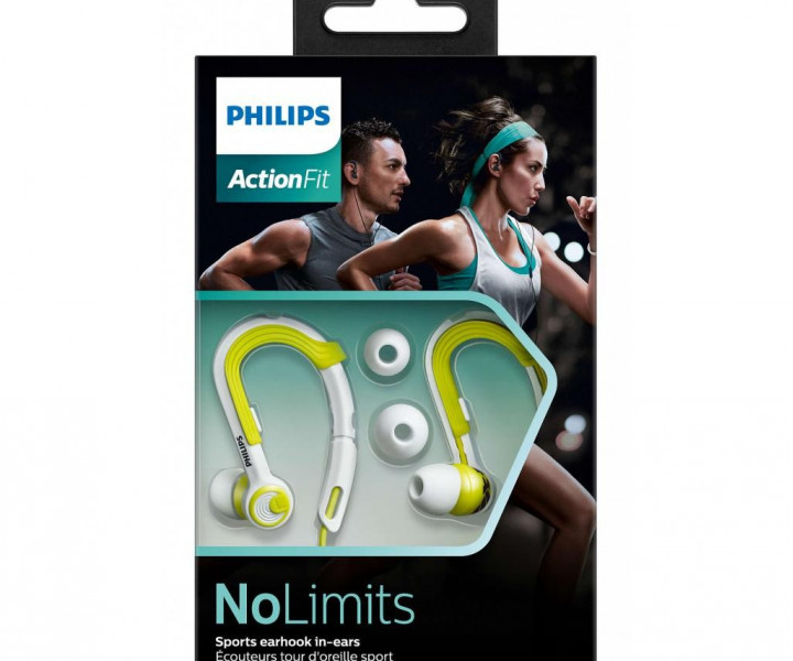 Наушники Philips ActionFit SHQ3400LF/00 Lemon-Frost