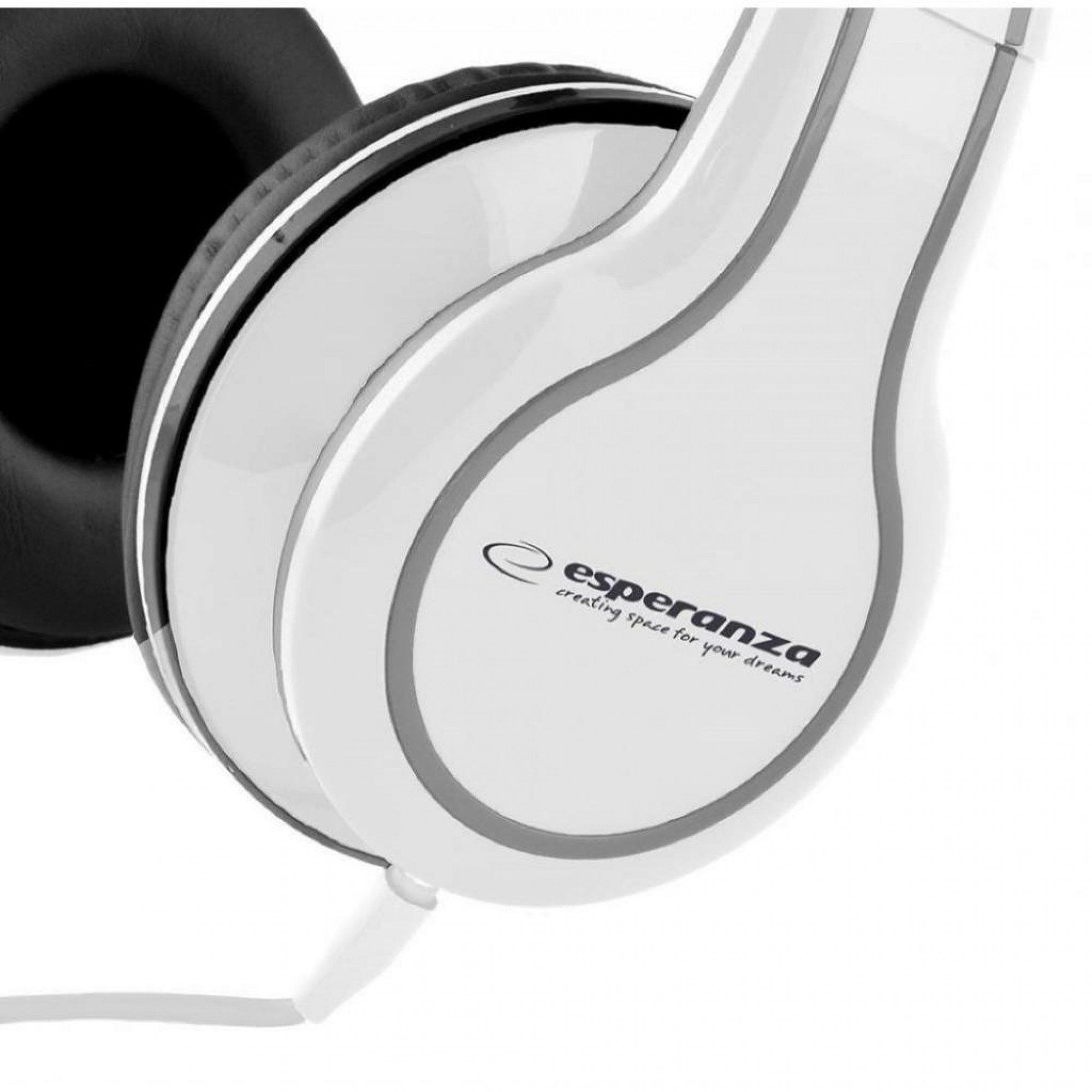 Наушники Esperanza EH136W White/Black