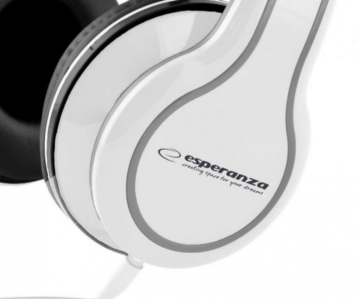 Навушники Esperanza EH136W White / Black