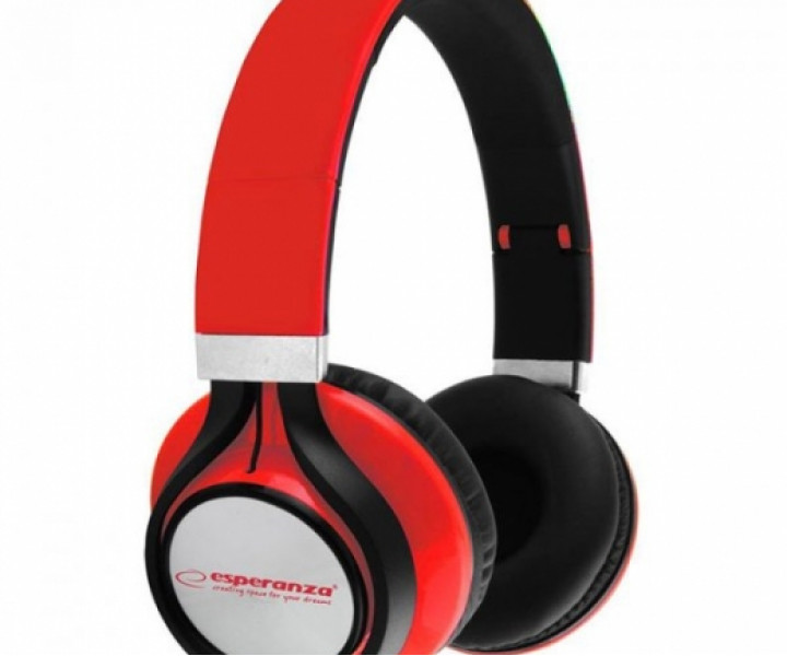 Наушники Esperanza EH159R Red