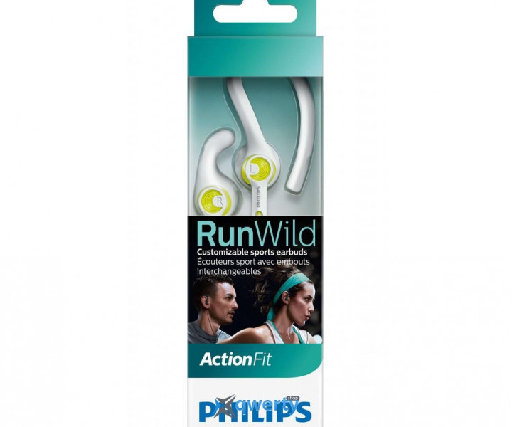 Наушники Philips ActionFit SHQ1400LF/00 Lemon-Frost