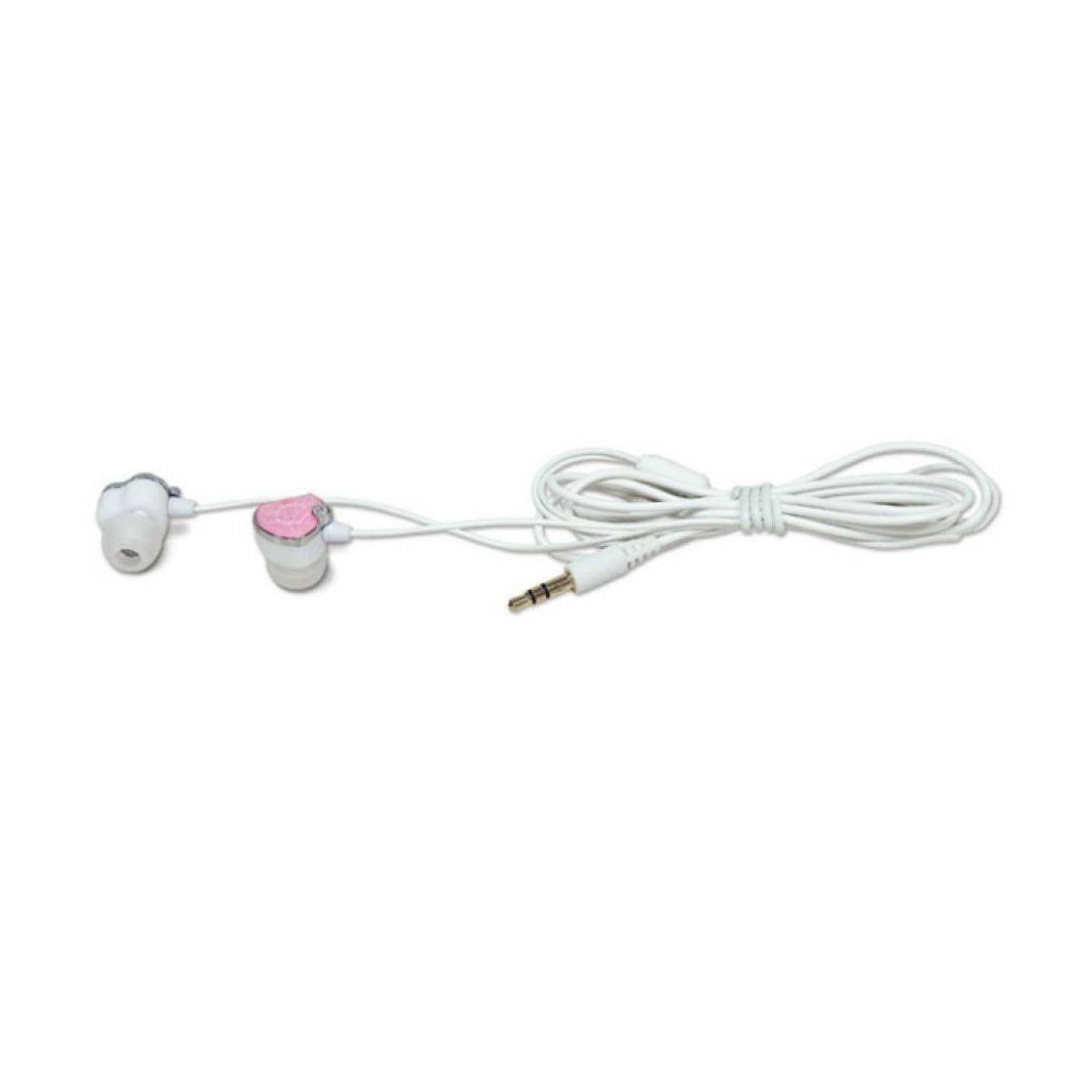 Наушники Sven SEB-150 (GD-1500) Glamour White/Pink, Mini jack (3.5 мм), вакуумные, кабель 1.2 м
