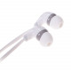 Наушники Sven SEB-260M White, Mini jack (3.5 мм), вакуумные, микрофон на проводе, кабель 1.2 м