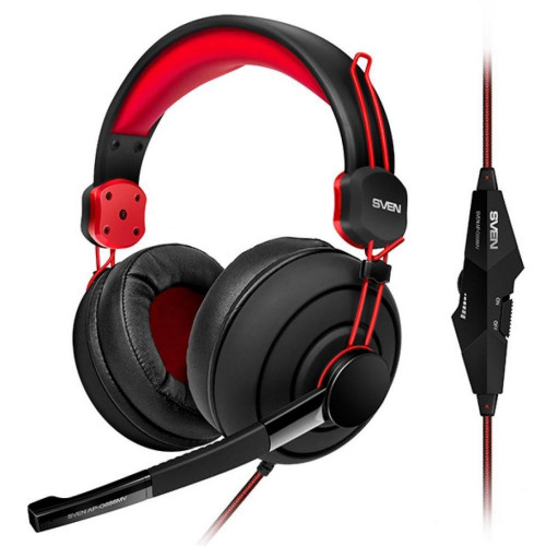 Гарнитура Sven AP-G888MV Black/Red