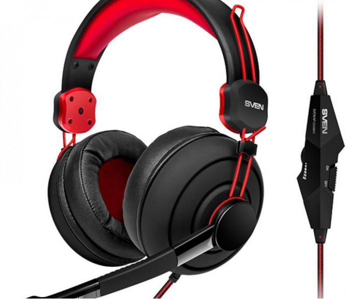 Гарнитура Sven AP-G888MV Black/Red