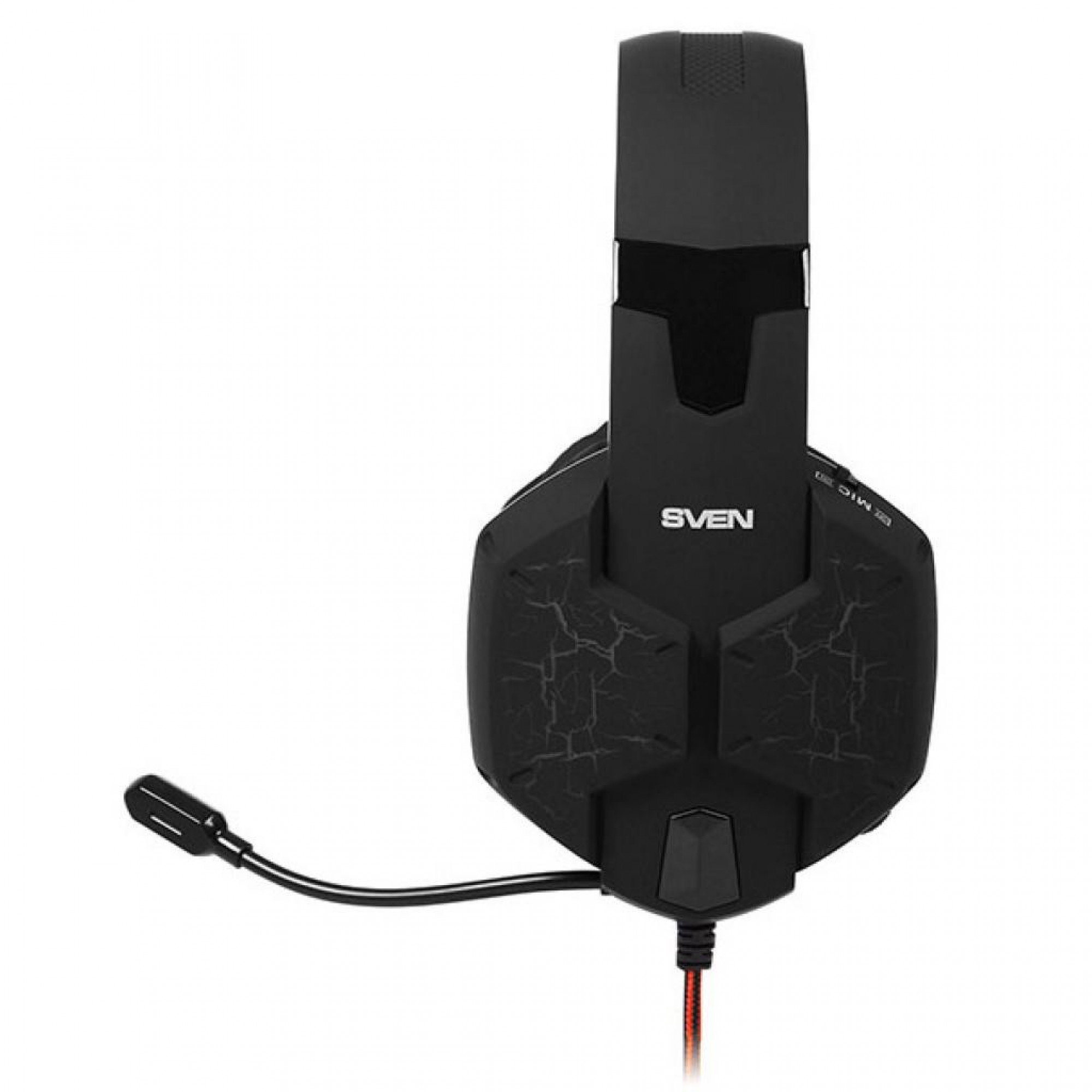 Гарнитура SVEN AP-U988MV Black-Red с микрофоном / игровые