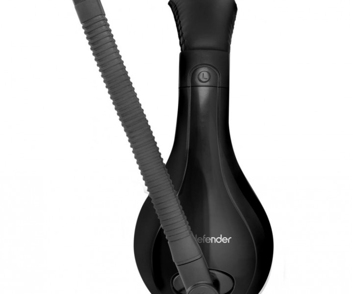 Навушники Defender Warhead G-170 Black, 2 x Mini jack (3.5 мм), накладні, регулятор гучності, кабель 2.5 м
