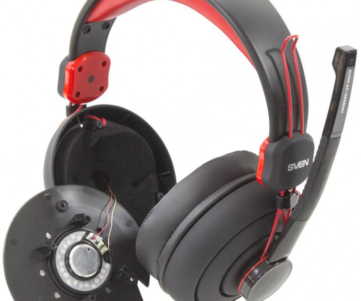 Гарнитура Sven AP-G888MV Black/Red