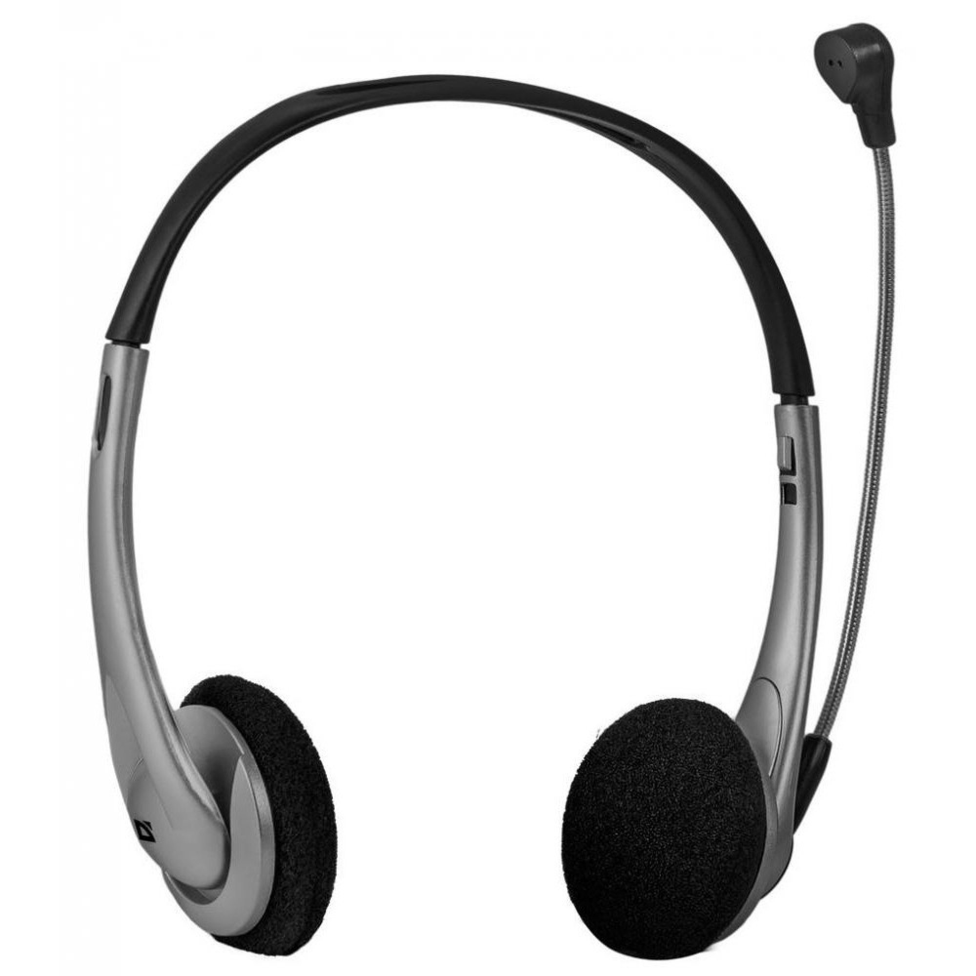 Наушники Defender Aura 114 Black/Silver