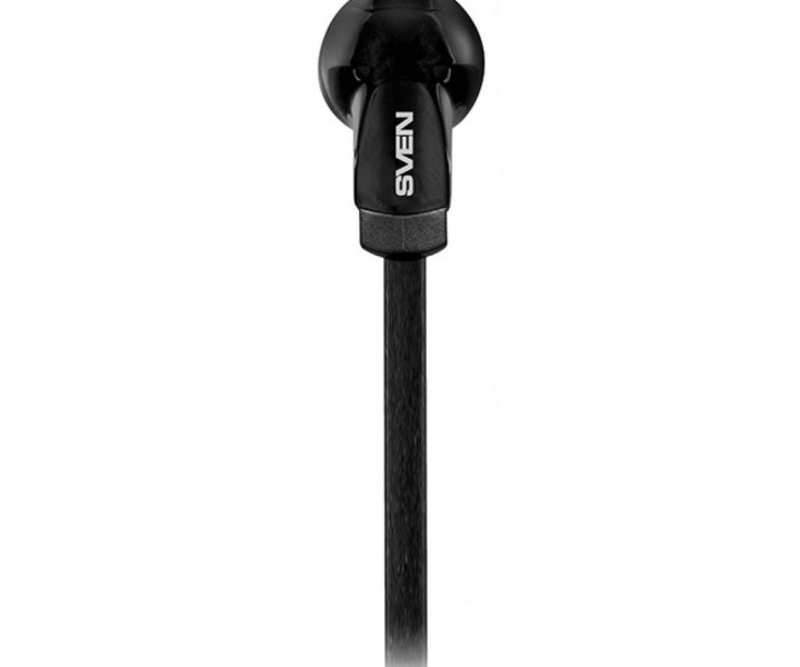Наушники Sven SEB-260M Black, Mini jack (3.5 мм), вакуумные, микрофон на проводе, кабель 1.2 м