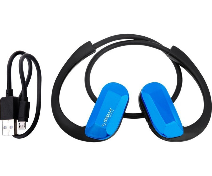 Гарнитура Bluetooth Sigma Stereo X-MUSIC H51 SWIM blue