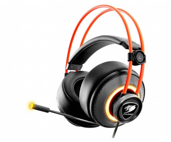 Наушники Cougar Immersa Pro RGB подсветка, 7.1 Virtual