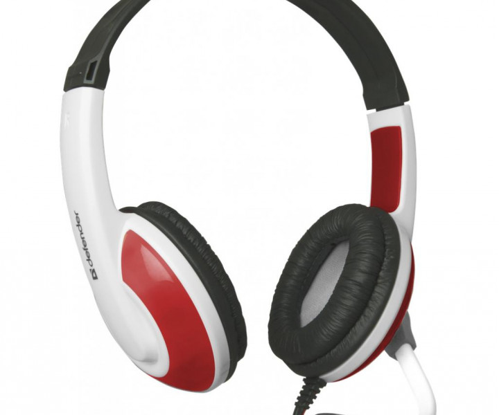 Наушники Defender Warhead G-120 Red/White