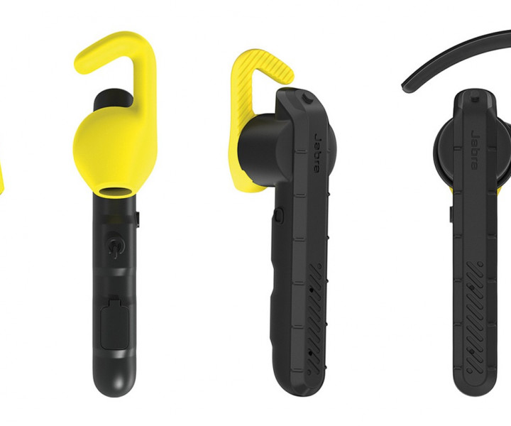 Гарнитура Bluetooth Jabra Steel black-yellow Multipoint