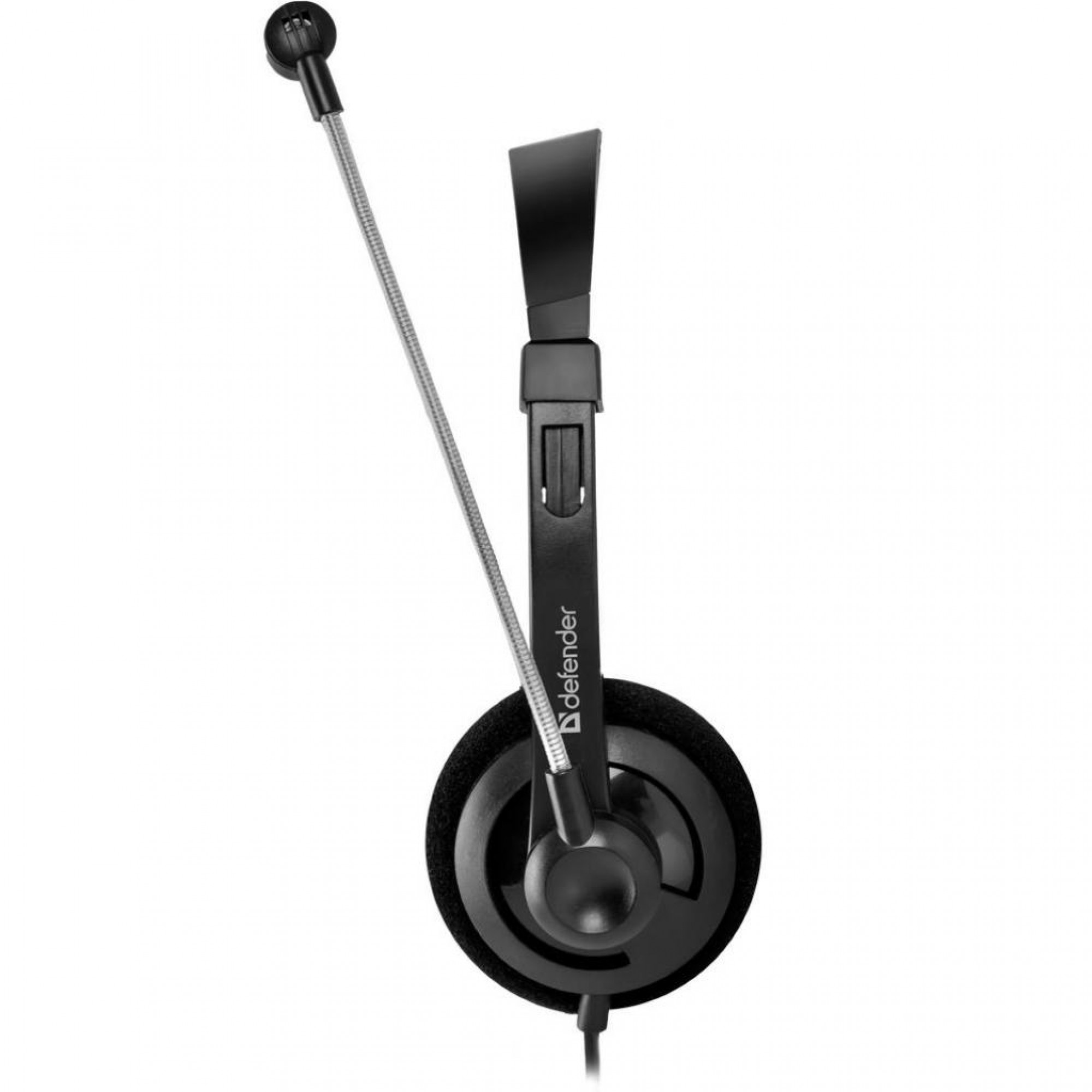 Наушники Defender Aura 104 Black, 2 x Mini jack (3.5 мм), накладные, кабель 1.8 м