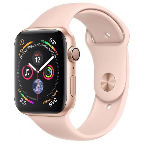 Apple Watch Series 4 44mm Gold Alum. w. Pink Sand Sport band (MU6F2) б/у