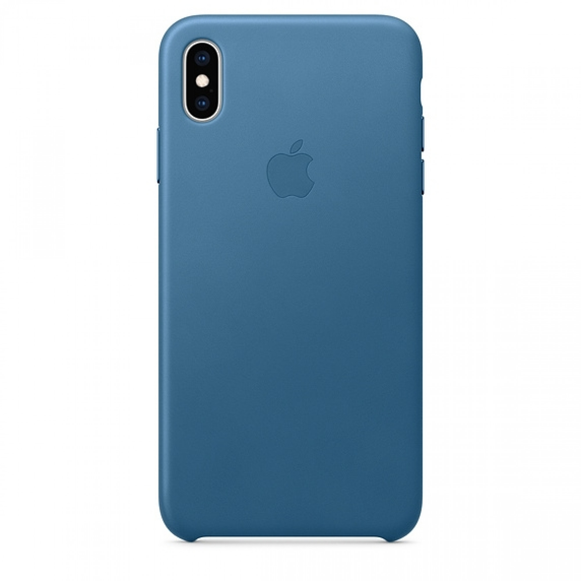 Чохол Apple Leather Case Cape Cod Blue (MTEW2) для iPhone XS Max