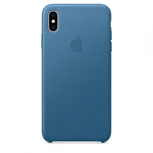 Чохол Apple Leather Case Cape Cod Blue (MTEW2) для iPhone XS Max