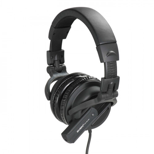 Гарнитура Sven HM 80 BK наушники с микрофоном (кожаные)