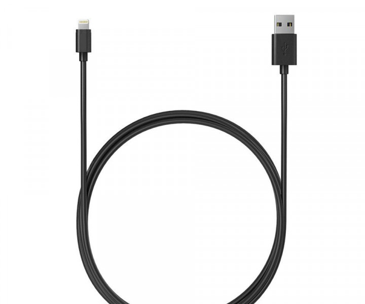 Кабель Apple Lightning 1m black