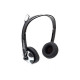 Наушники Gemix HP-403MV Black/Silver, 2 x Mini jack (3.5 мм), накладные, регулятор громкости, кабель