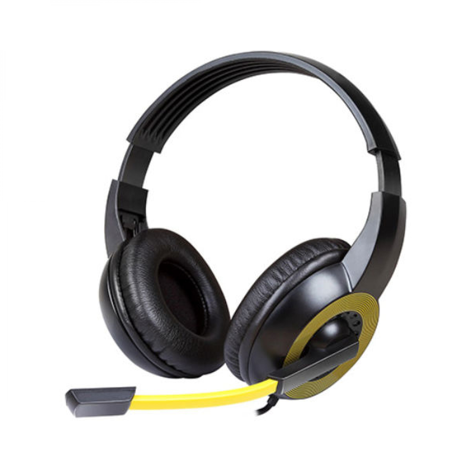 Наушники Gemix HP-661MV Black, 2 x Mini jack (3.5 мм), накладные, выдвижной микрофон, кабель 2.4 м
