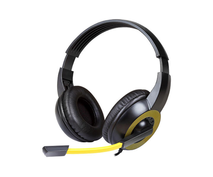 Наушники Gemix HP-661MV Black, 2 x Mini jack (3.5 мм), накладные, выдвижной микрофон, кабель 2.4 м