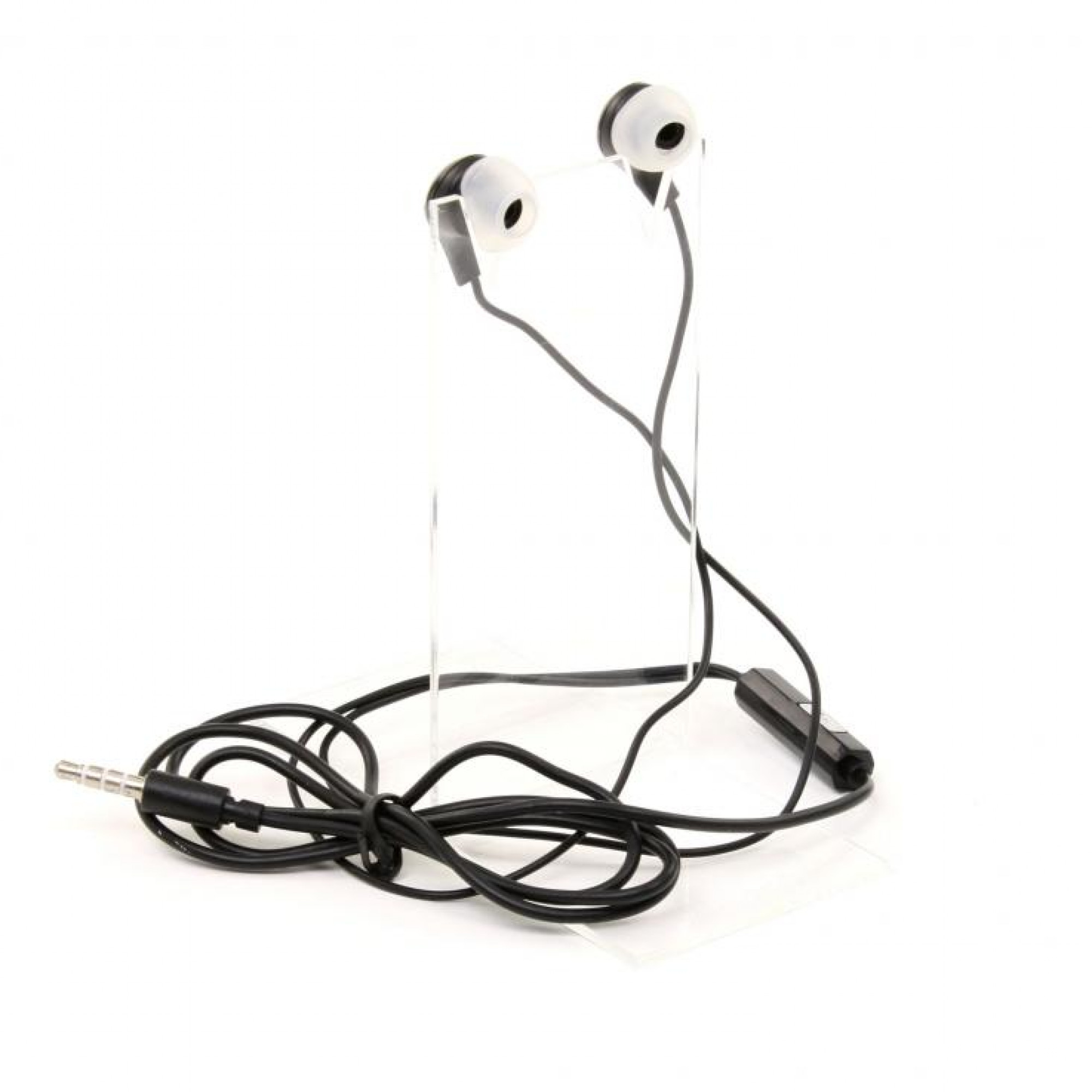 Гарнитура PrologiX ME-A150 Black, Mini jack (3.5 мм) 4pin, вакуумные, микрофон на проводе, кабель 1.