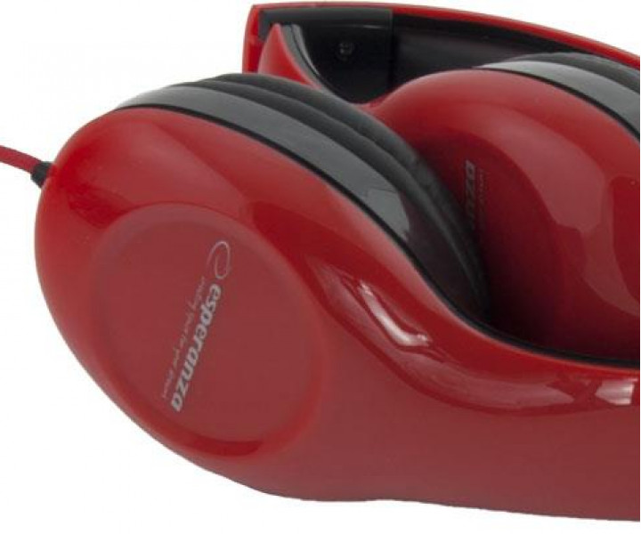 Наушники Esperanza EH138R Black/Red