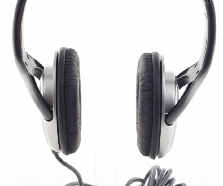 Наушники Gemix HP-909V Black/Silver, Mini jack (3.5 мм), накладные, кабель 2.5 м