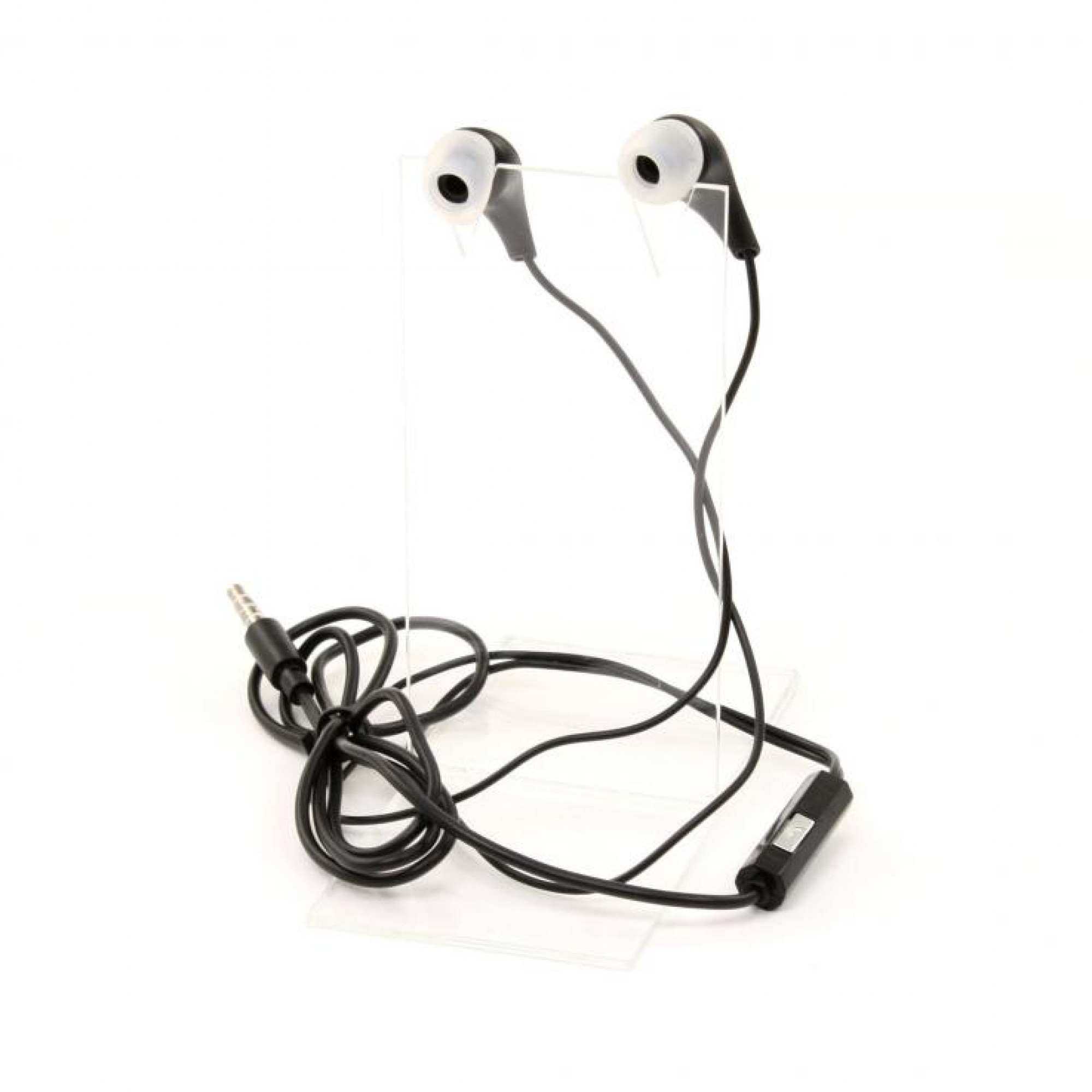 Гарнитура PrologiX ME-A150 Black, Mini jack (3.5 мм) 4pin, вакуумные, микрофон на проводе, кабель 1.
