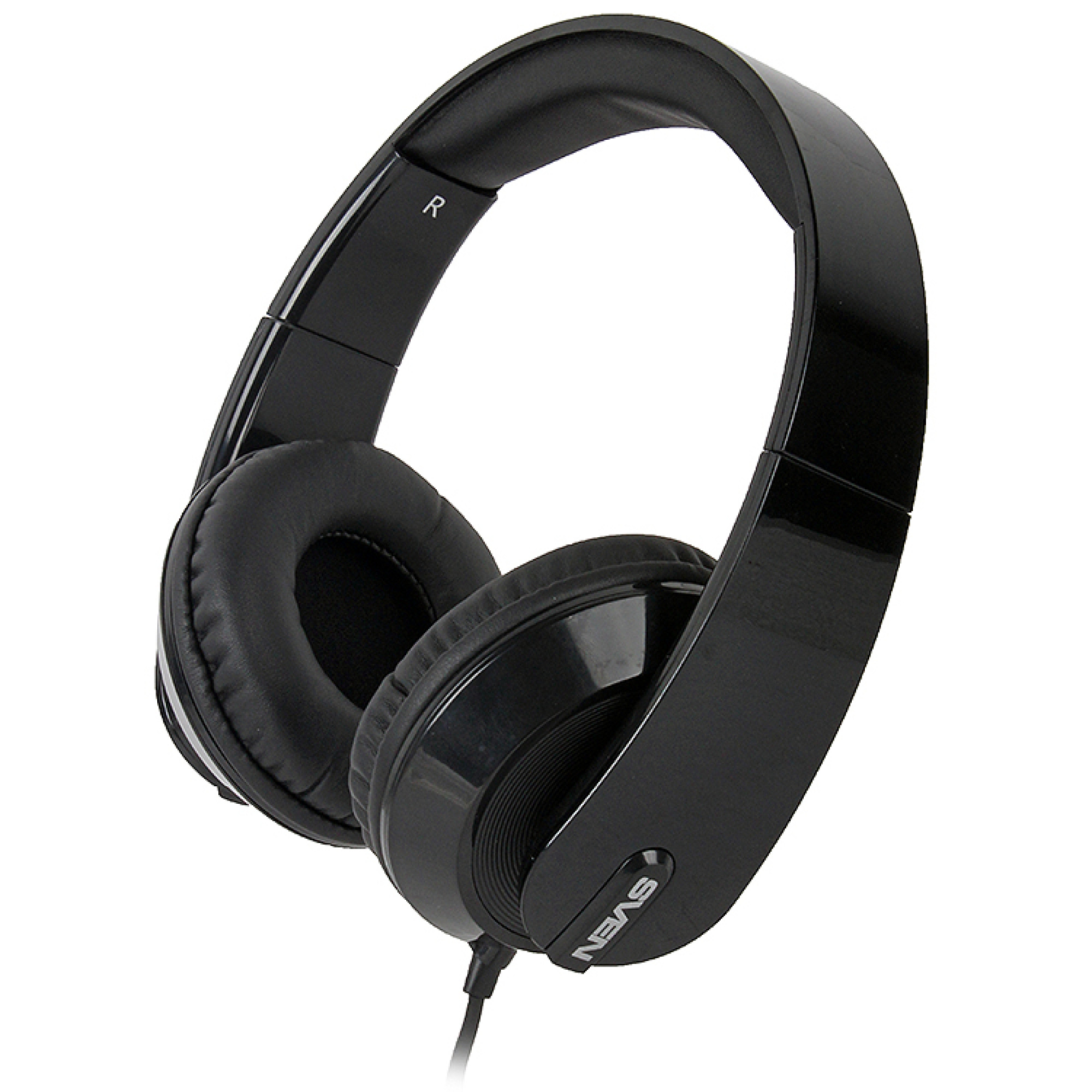 Гарнитура Sven AP-945MV Black, Mini jack (3.5 мм) 4pin, накладные, адаптер 2x3,5 мм (3 pin), микрофо