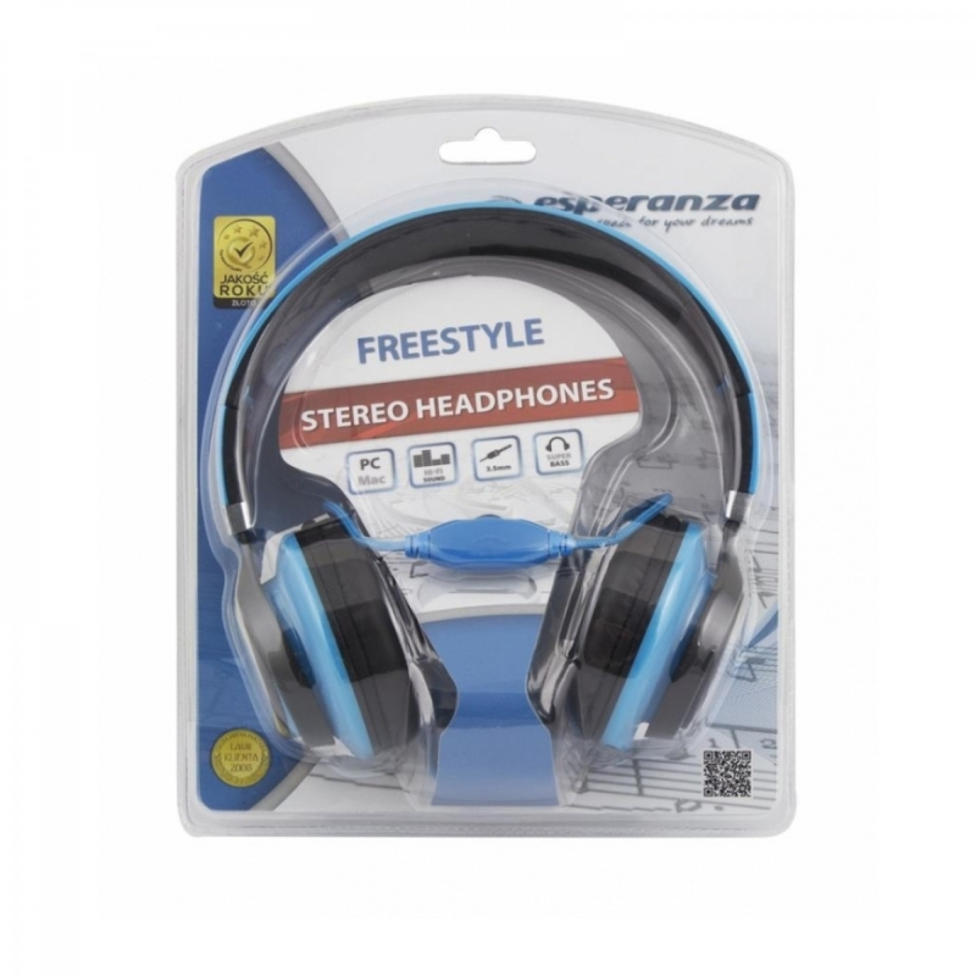 Наушники Esperanza EH159B Blue
