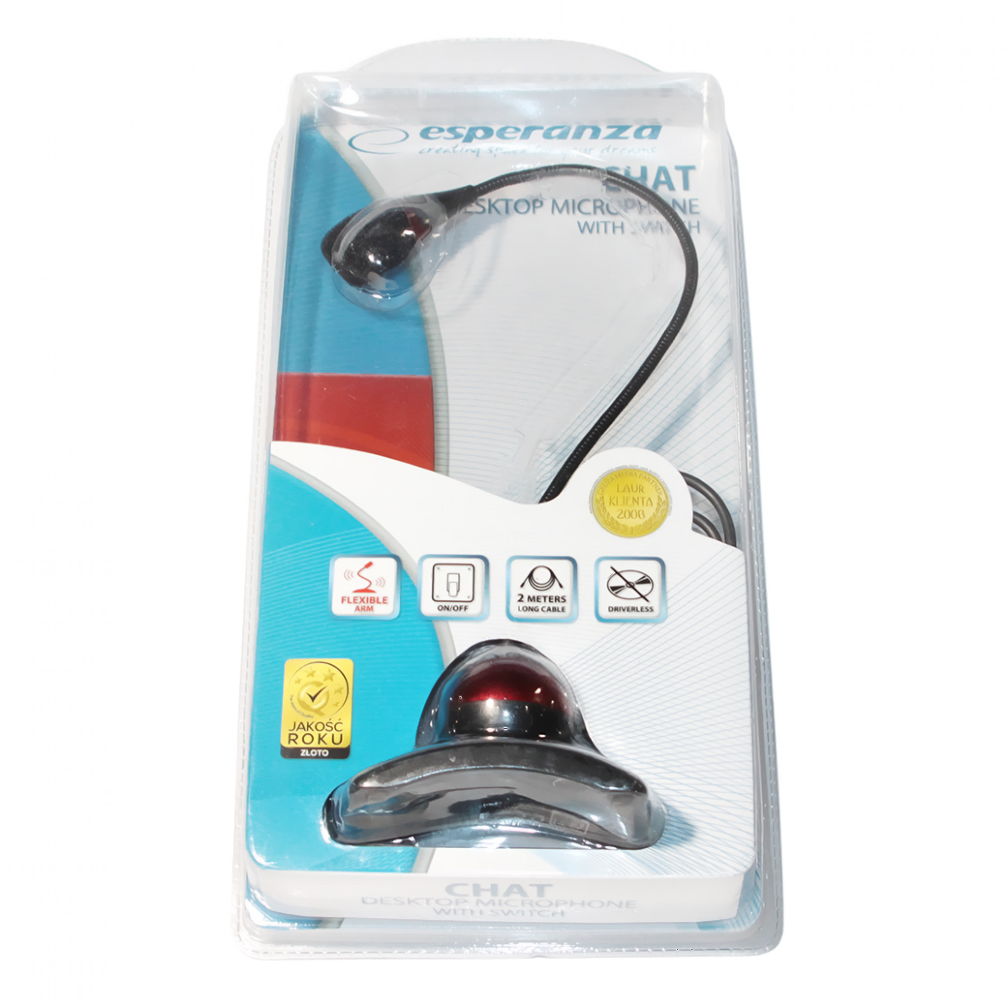 Микрофон Esperanza EA130 Black