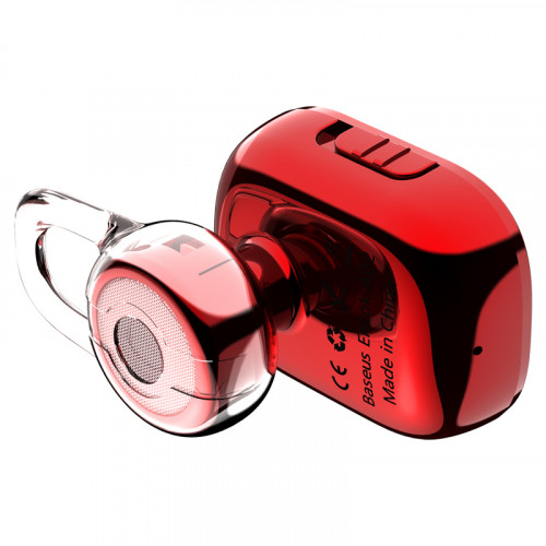 Bluetooth гарнитура Baseus Encok A02 Mini Red