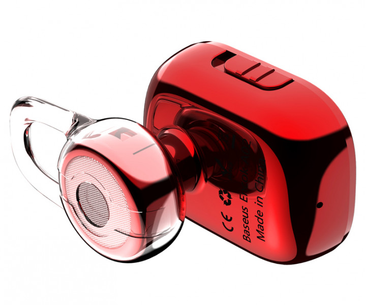 Bluetooth гарнитура Baseus Encok A02 Mini Red
